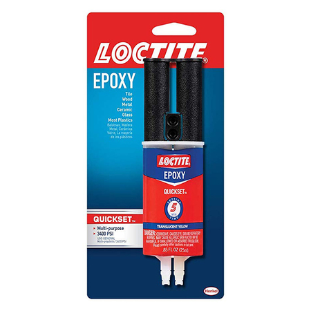 Loctite Adhesive, Translucent, Syringe 1395391